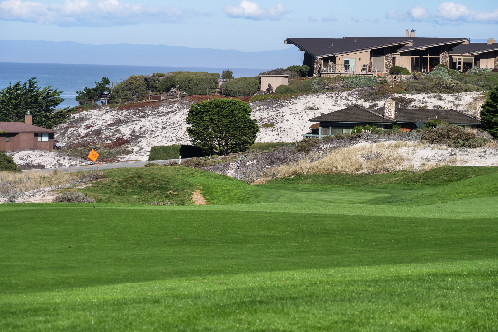 Spyglass Hill Golf Course Hole 4 approach shot