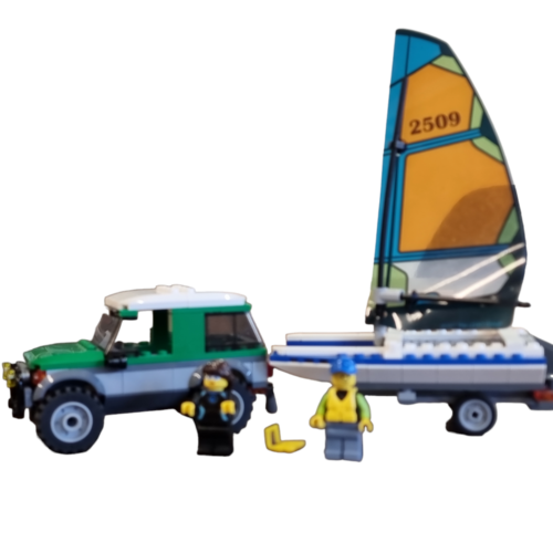 LEGO 60149 4×4 with Catamaran