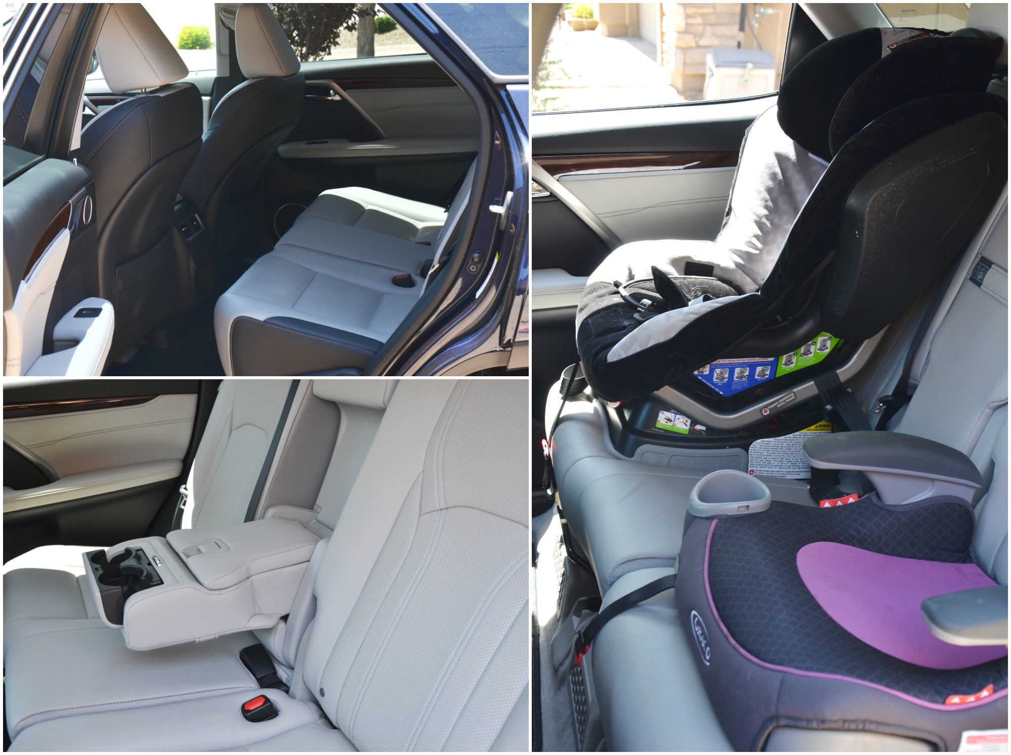 Lexus RX 450h backseat