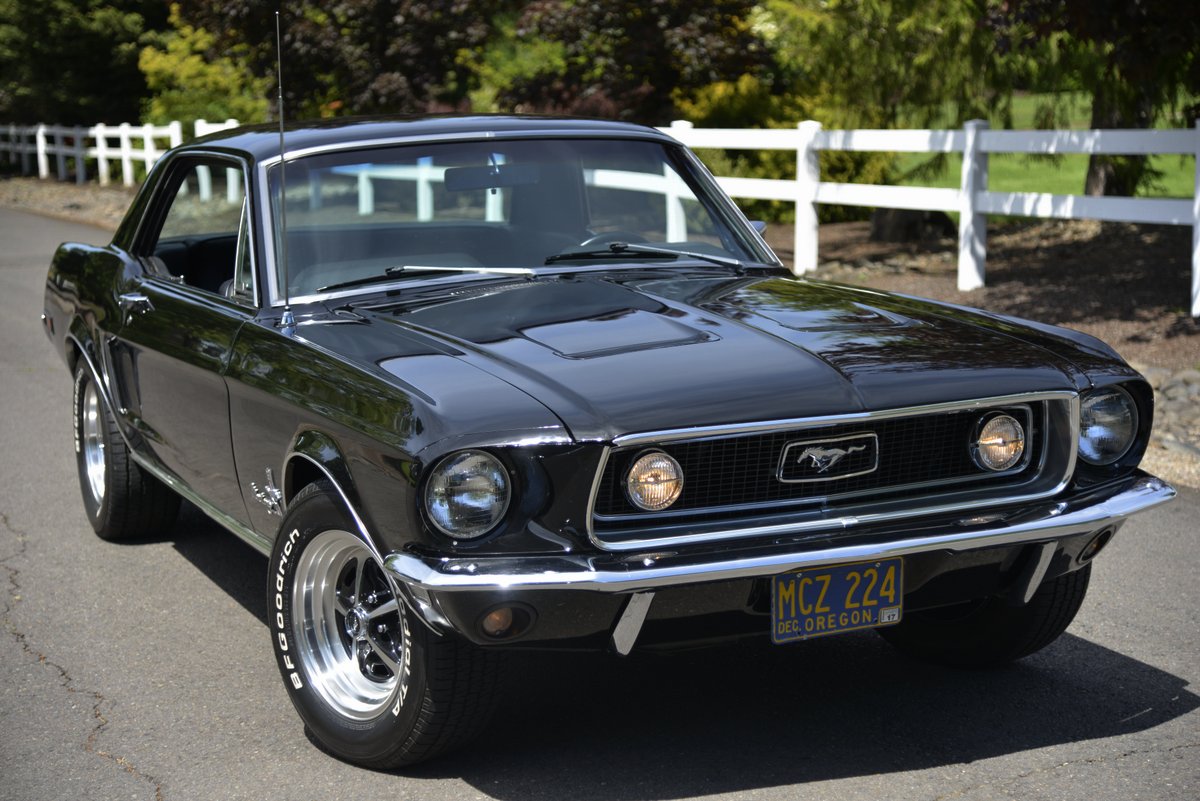 No Reserve: 1968 Ford Mustang 289 Coupe