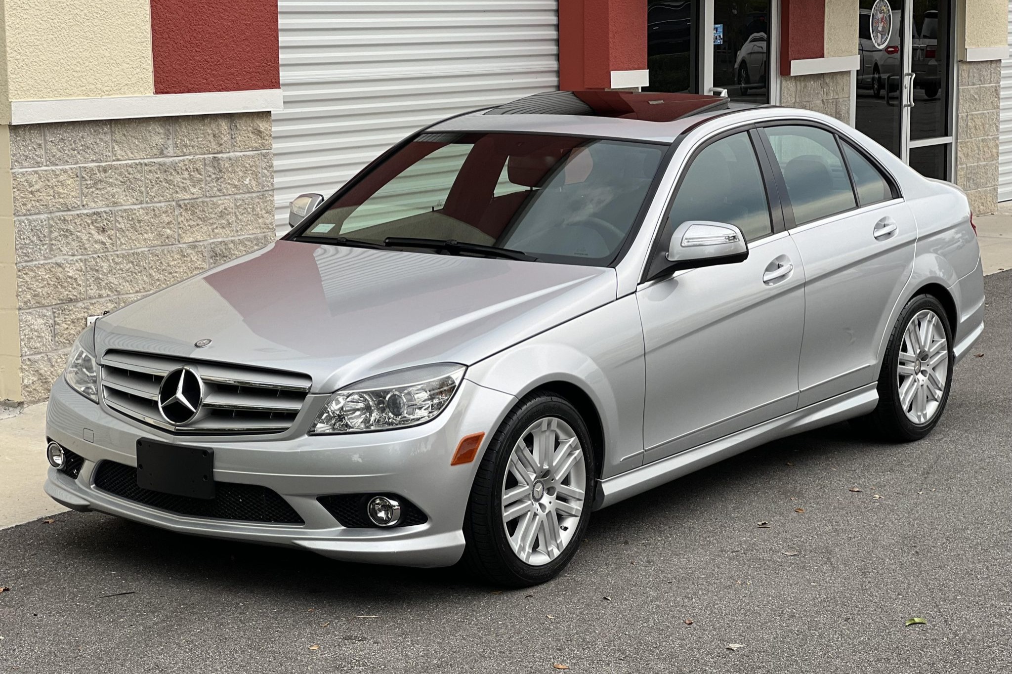 No Reserve: 25k-Mile 2008 Mercedes-Benz C300 4MATIC Sport Sedan