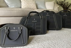 No Reserve: Four-Piece Ferrari 599 GTB Luggage Set by Schedoni