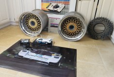 No Reserve: BBS Magnesium Wheels for Porsche 956/962 and Al Holbert Memorabilia