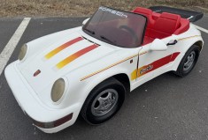 No Reserve: 1991 Power Wheels Porsche Turbo Electric Mini Car