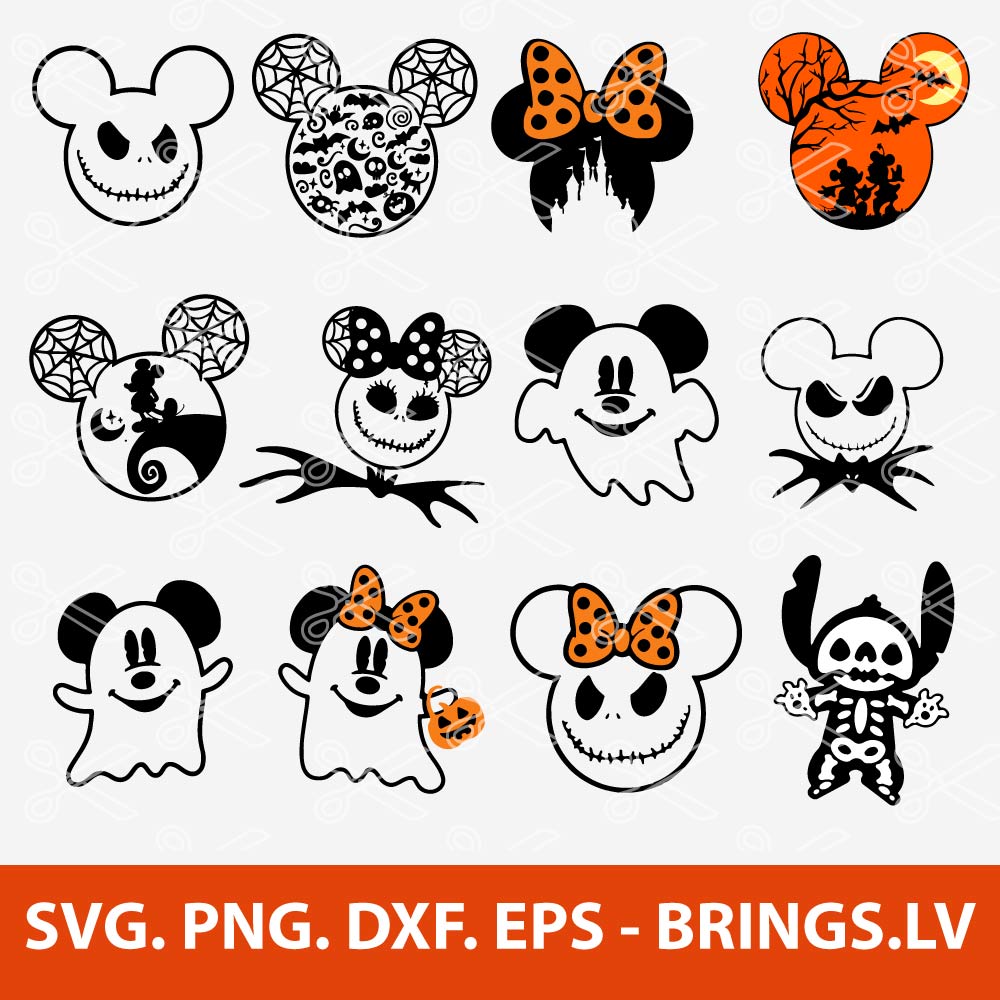 Mickey Halloween Svg Mickey Mouse Svg Disney Halloween – NBKomputer