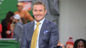 Kirk Herbstreit on the set of 'College Gameday.'