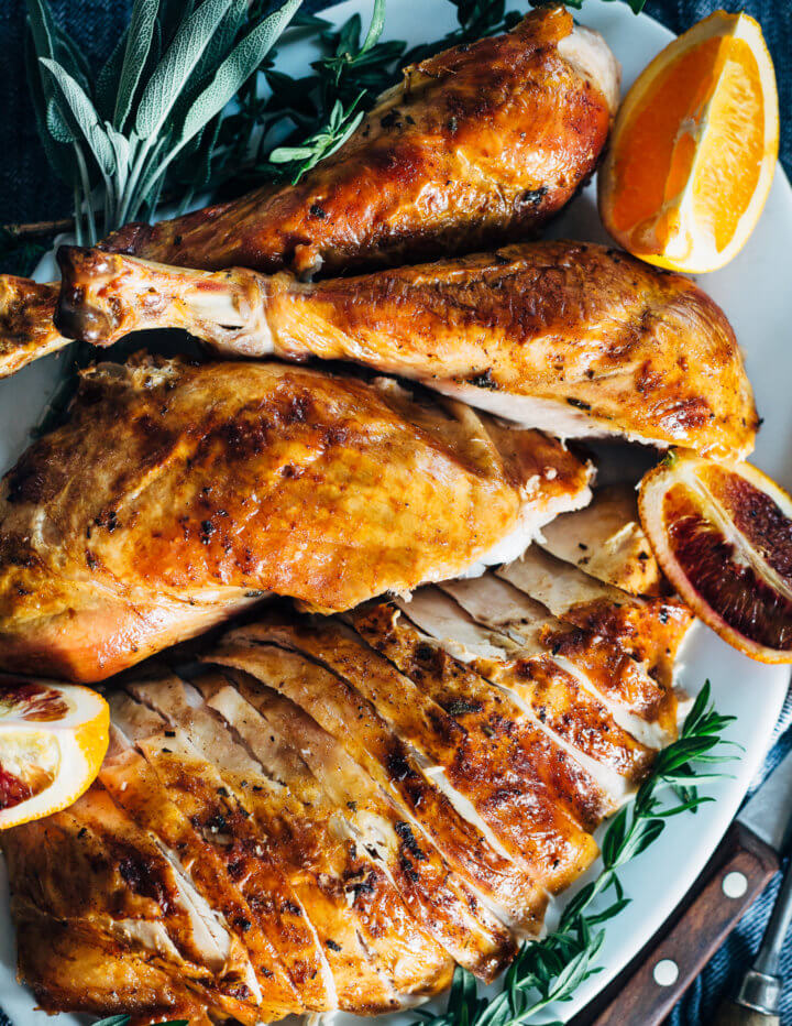 Citrus and Herb Roasted Turkey - Brooklyn Supper