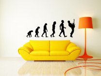 Evolution - Guitar - Fantastic Vinyl Decoration