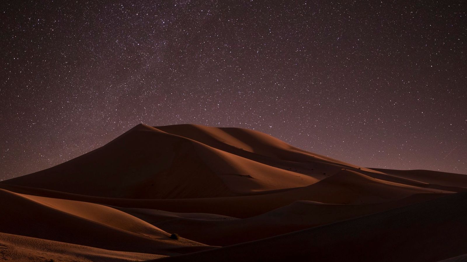 Sahara Desert In Scenery Night Wallpapers