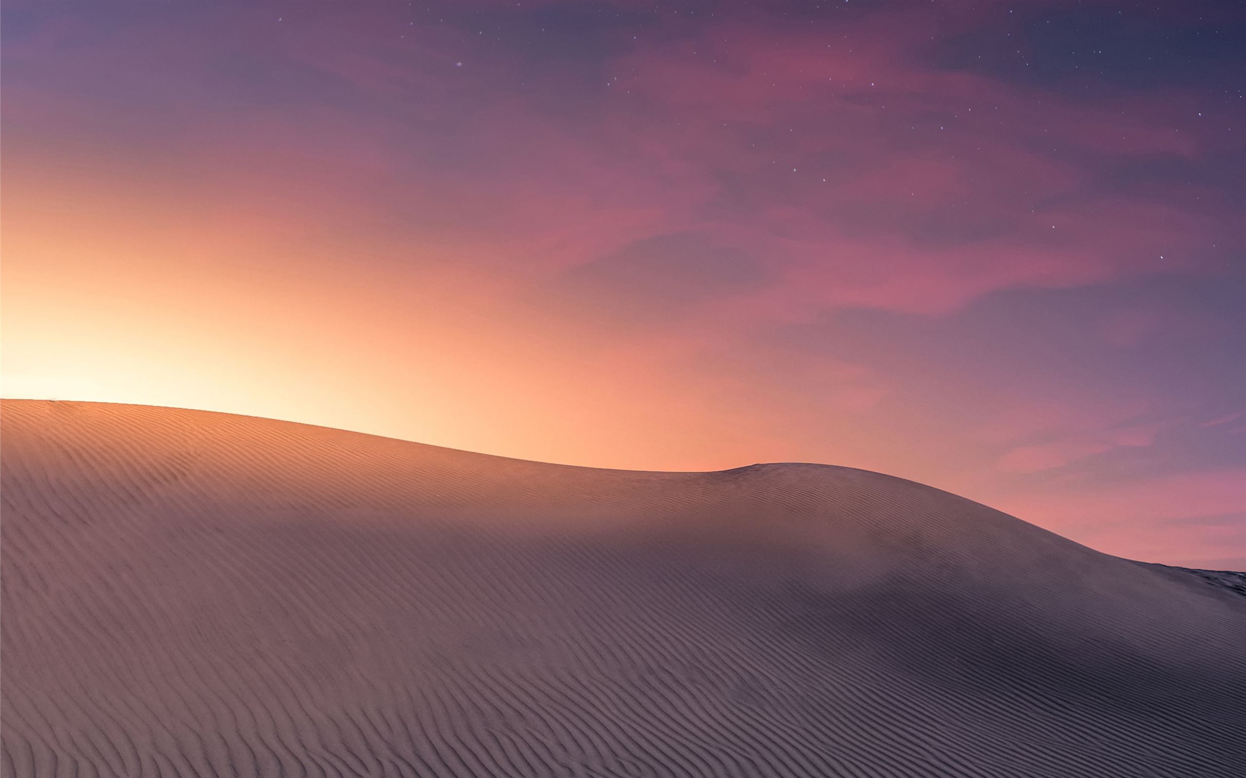 Sahara Desert In Scenery Night Wallpapers