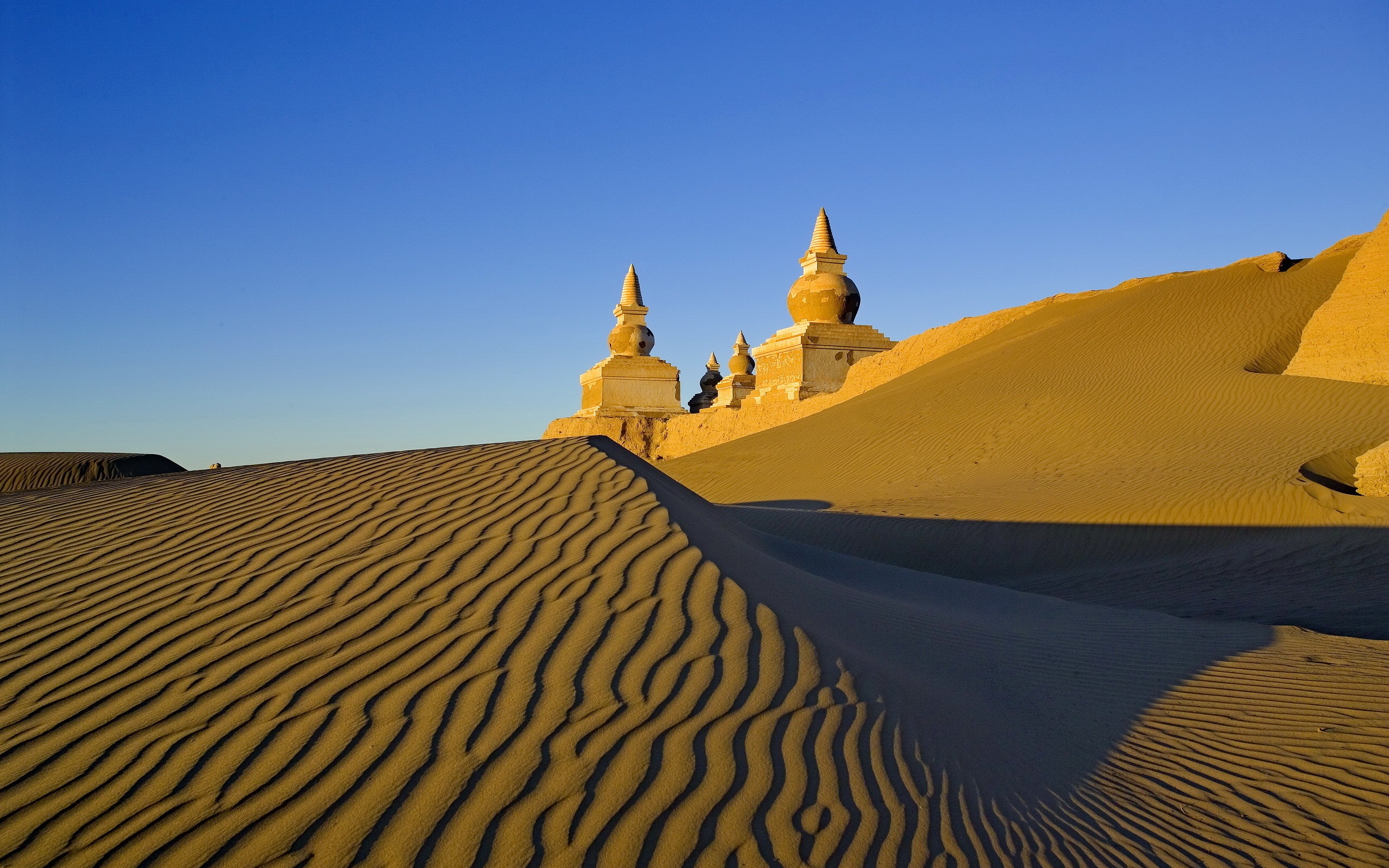 Sahara Desert In Scenery Night Wallpapers