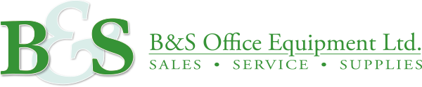 B&S Office Equipment Logo