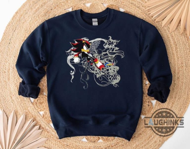 Shadow The Hedgehog Shirt Sweatshirt Hoodie Sonic X Shadow White Tribal ...