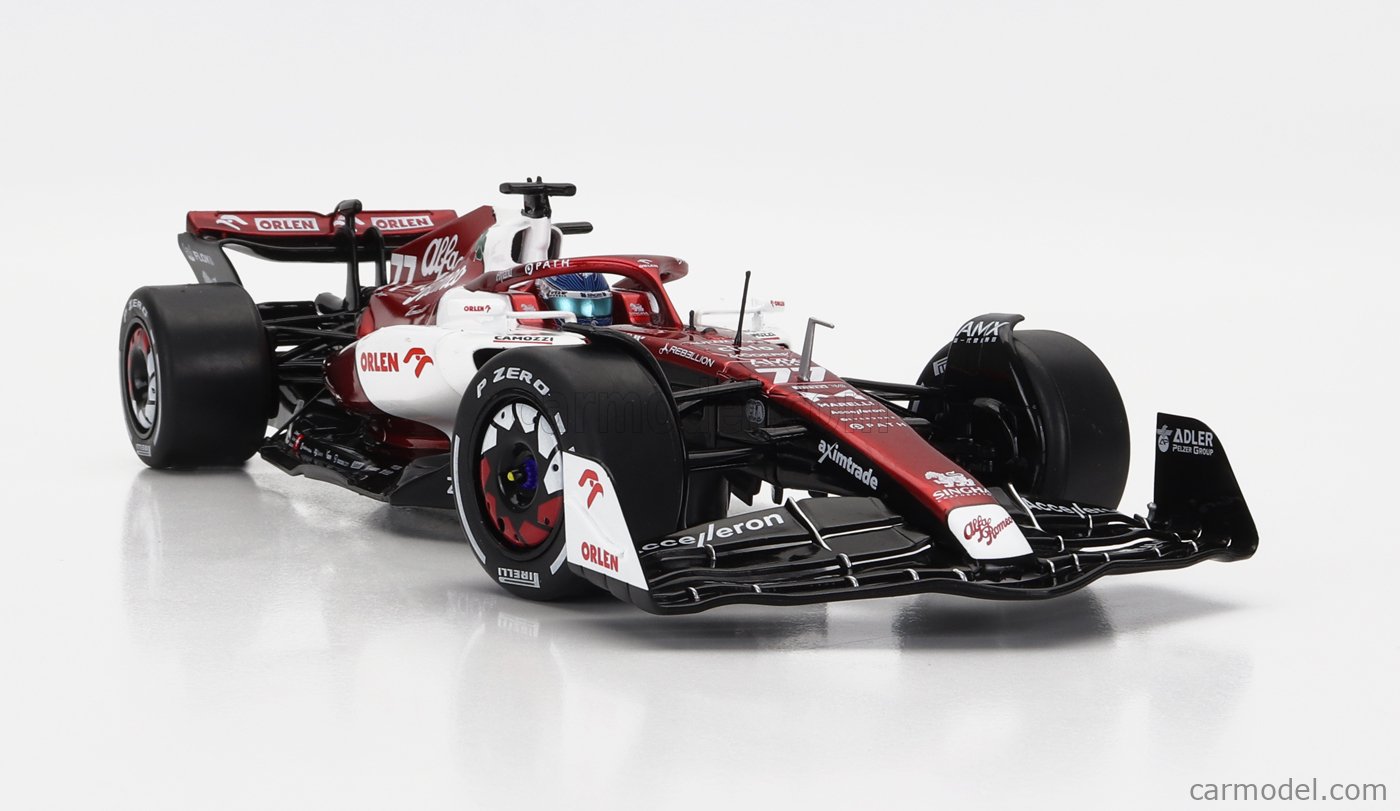 SOLIDO 1810201 Scale 1/18 | ALFA ROMEO F1 C42 TEAM ORLEN RACING N 77 ...