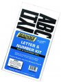 AlphaNumeric Kit, 3-1/4″ Vinyl Black 148 Piece