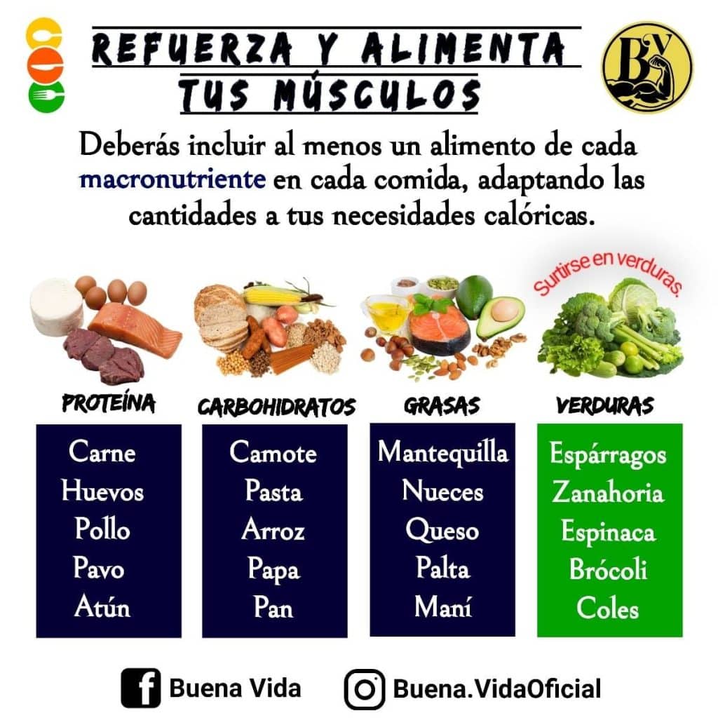 Lista 98+ Foto Plan Alimenticio Para Bajar De Peso Y Aumentar Masa ...