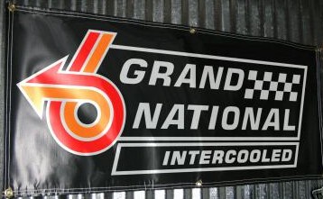 1987 buick grand national intercooled banner