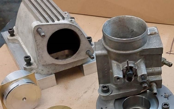 Bigger Throttle Body and Plenum Machining Steps