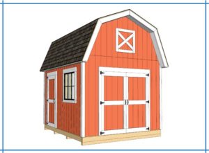 12x10 Barn Shed DIY Free Plans