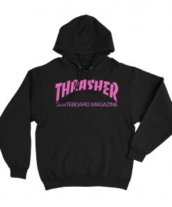 Thrasher Skateboard Magazine Black Hoodie