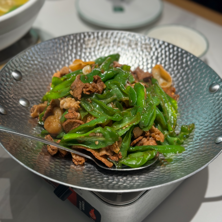 hunan stir fry pork ($22.90)