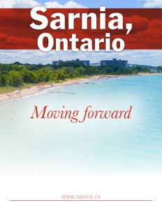 Sarnia, Ontario brochure cover.