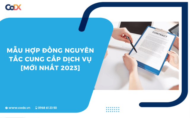 Hợp đồng nguyên tắc cung cấp dịch vụ