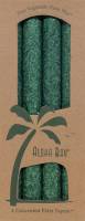 Aloha Bay Candle 9" Taper (4 ct)- Green