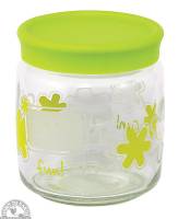 Bormioli Rocco Fun Storage Jar 4.75" - Green