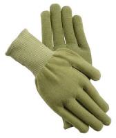 BIH Collection Bamboo Garden Gloves Womens Extra Grip Dots Large