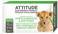 Attitude Anti-Static Eliminator Cloth Sheet 300 Load 2 ct