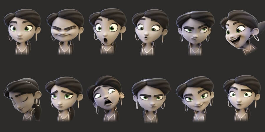 Human Emotion and Expression in 3D Character