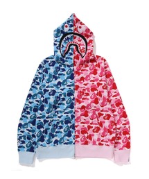 ABC CAMO SEPARATE SHARK FULL ZIP HOODIE