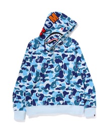 A BATHING APE | ABC CAMO SHARK HALF ZIP PULLOVER HOODIE (パーカー)