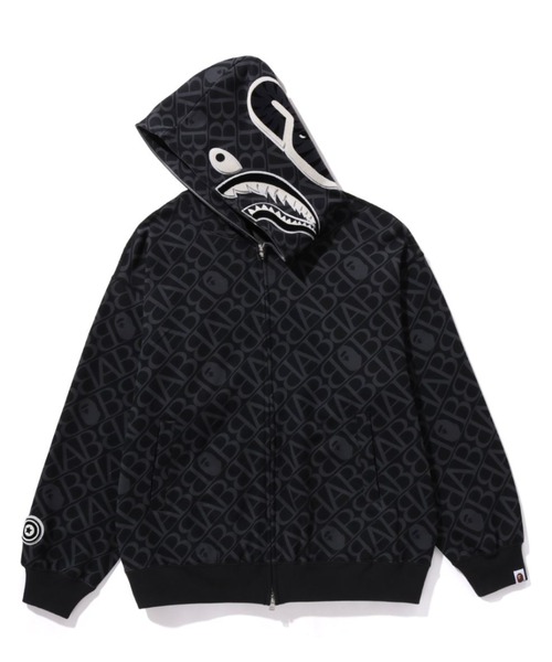 SPORT MONOGRAM SHARK HOODIE Mの3枚目の写真