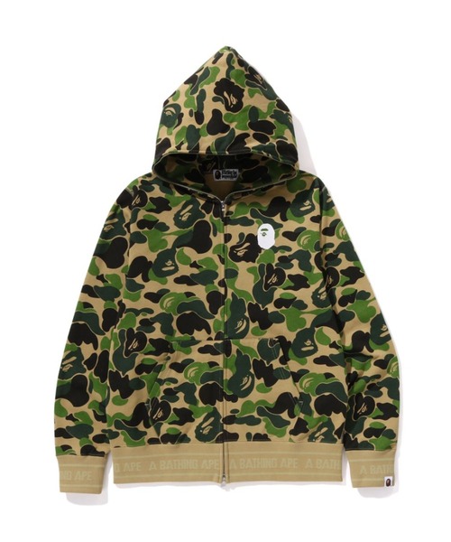 ABC CAMO  LOGO RIB FULL ZIP HOODIEの2枚目の写真