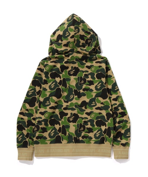 ABC CAMO  LOGO RIB FULL ZIP HOODIEの4枚目の写真