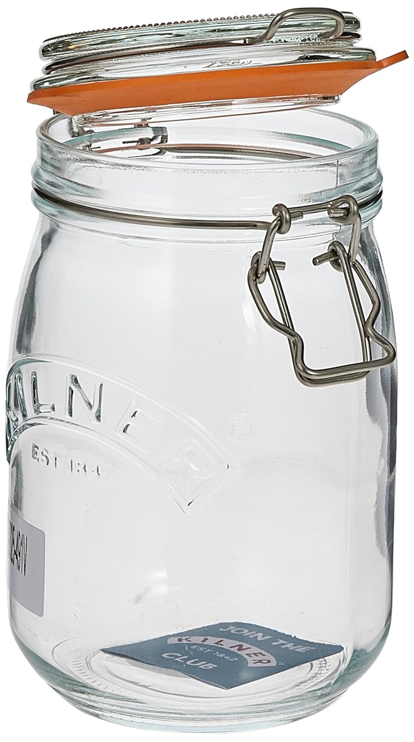 Kilner Round Swing Top Glass Jar | amazon.com