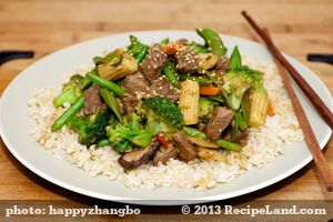 Szechuan Beef Stir-Fry