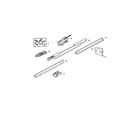 Craftsman 13953674SRT2 rail assembly diagram