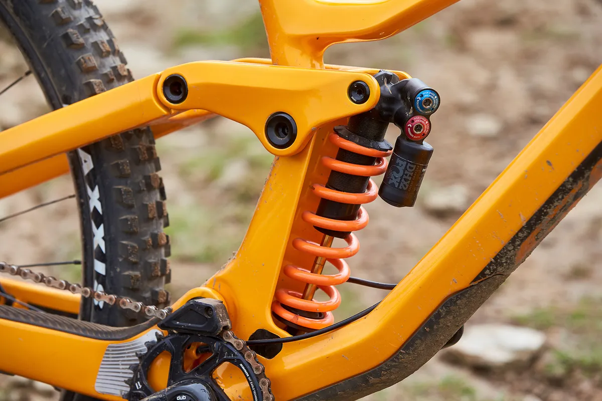 fox rear suspension on mountain bike