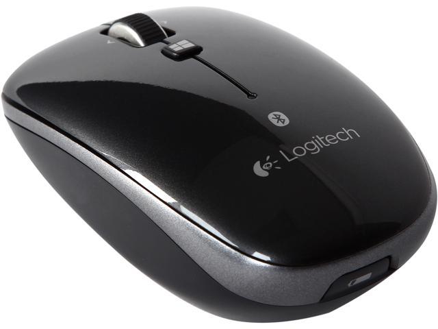 Logitech M557 910 Black Bluetooth Wireless Optical Mouse Newegg Com