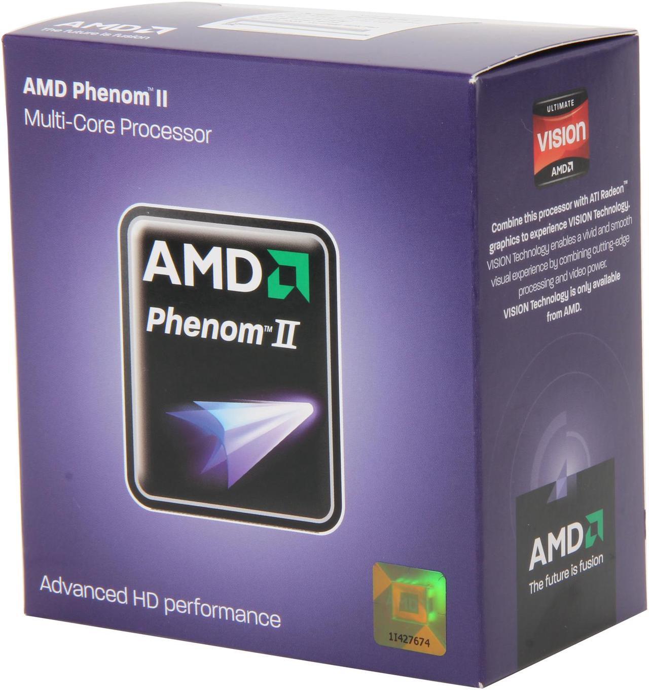 AMD Phenom II X6 1045T - Phenom II X6 Thuban 6-Core 2.7 GHz Socket AM3 95W Desktop Processor - HDT45TWFGRBOX