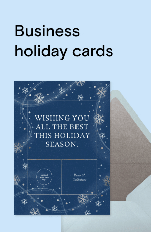 Business holiday cards