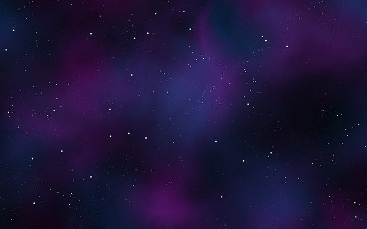 purple and black galaxy, background, sky, point, light, astronomy, HD wallpaper