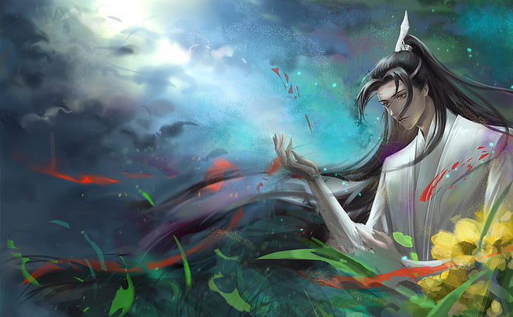 Anime, Mo Dao Zu Shi, Lan Zhan, HD wallpaper