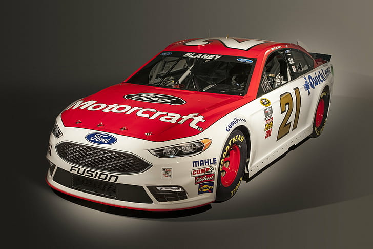 custom, ford, fusion, nascar, race, racing, HD wallpaper