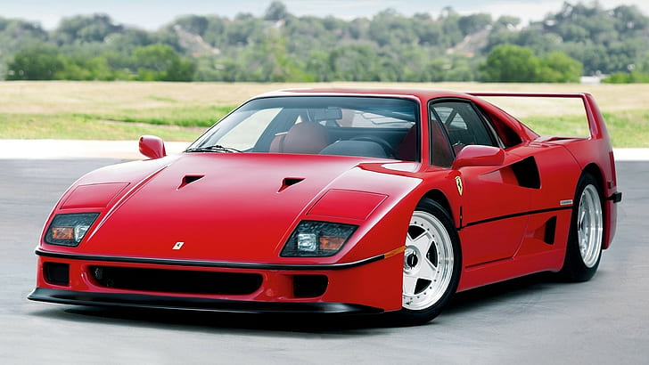 Ferrari F40, supercars, HD wallpaper