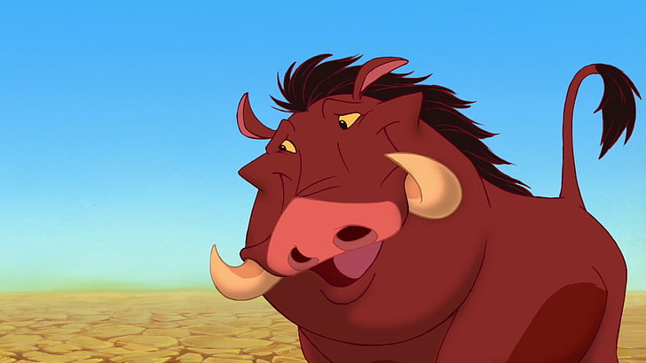 Lion King Characters Pumba