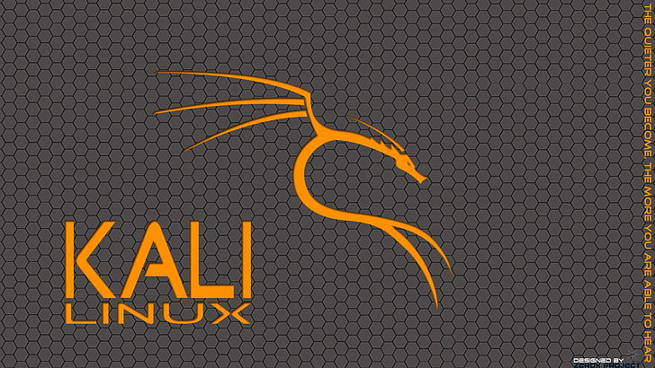 Kali Linux logo, Kali Linux NetHunter, sign, communication, no people HD wallpaper